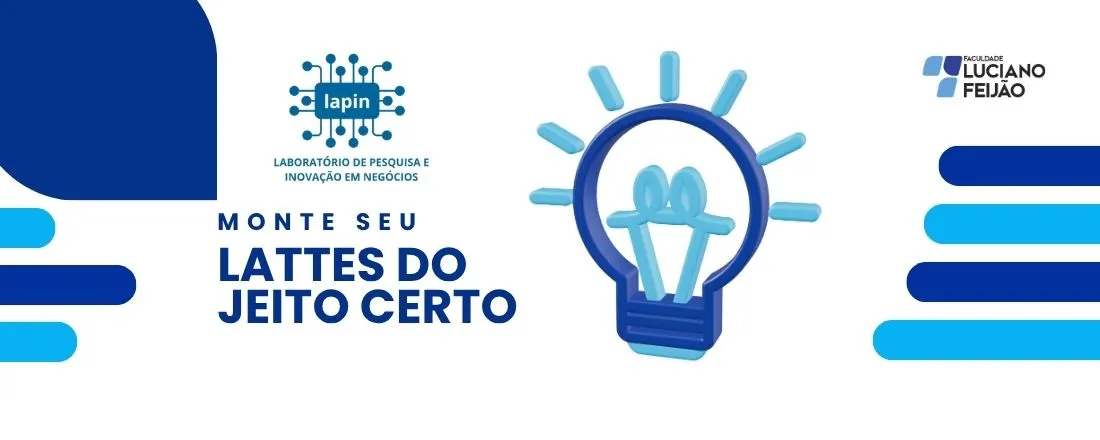 Monte seu Lattes do jeito certo