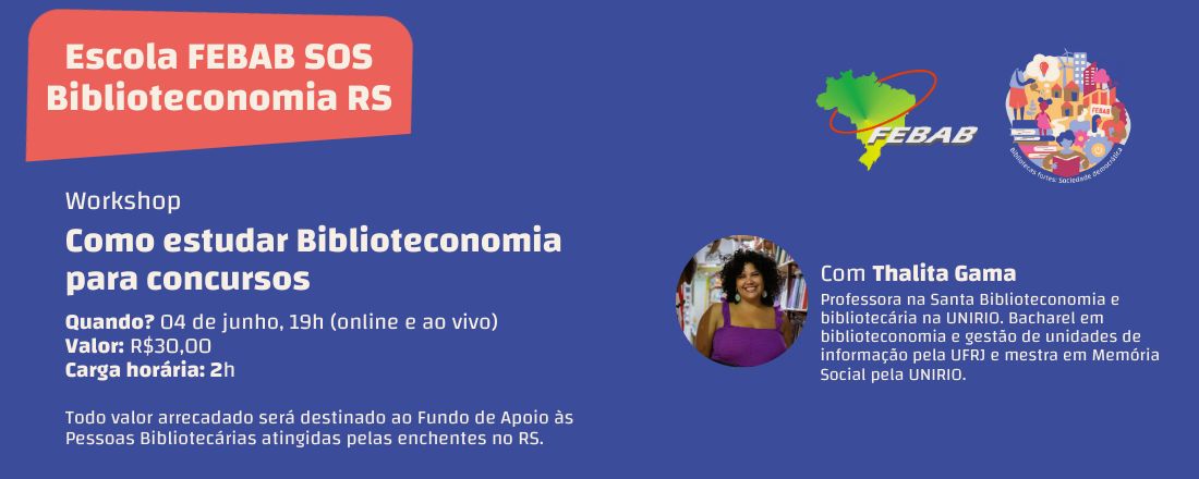 Workshop "Como estudar Biblioteconomia para concursos"