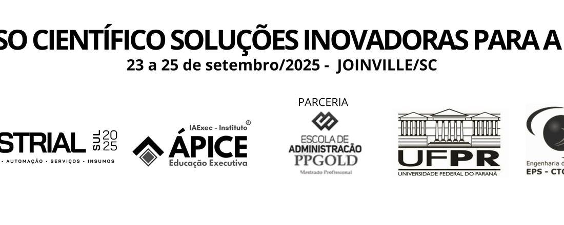 CONGRESSO CIENTÍFICO SOLUÇÕES INOVADORAS PARA A INDÚSTRIA - Expoindustrial Sul 2025