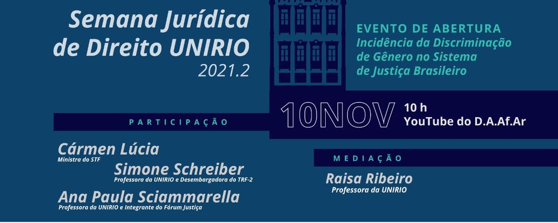 Semana Jurídica de Direito UNIRIO 2021.2