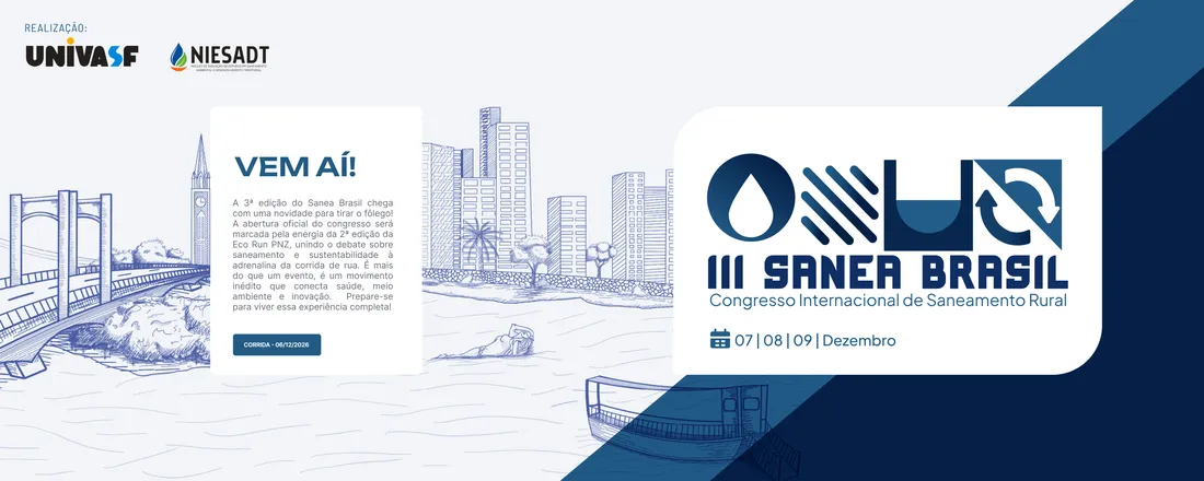 III Sanea Brasil - Congresso Internacional de Saneamento Rural