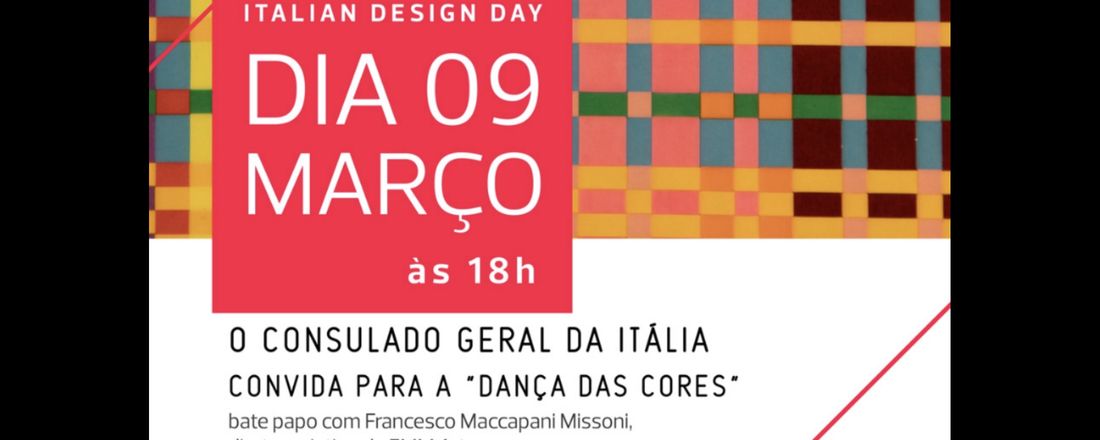 A dança das cores - Encontro com o designer italiano Francesco Maccapani Missoni