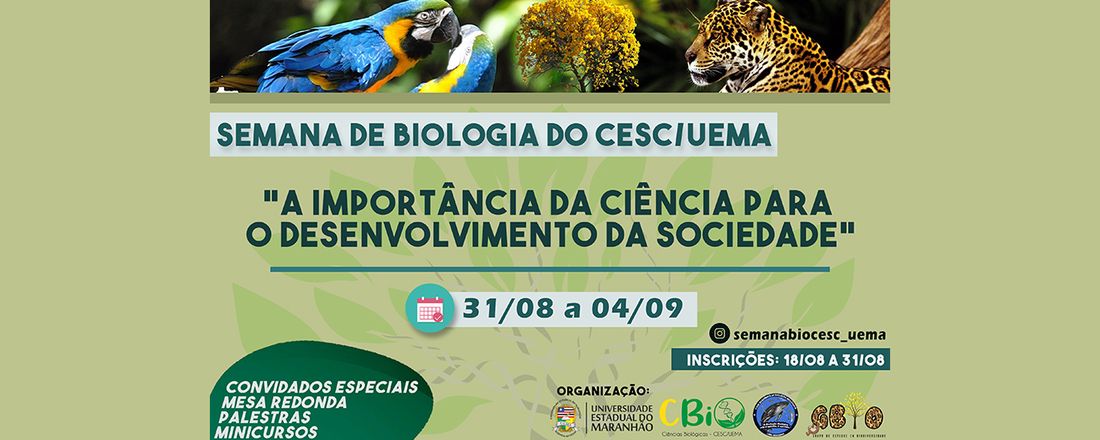 Semana de Biologia do CESC /UEMA