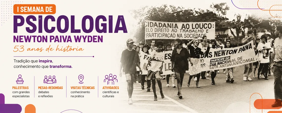 I Semana de Psicologia Newton Paiva Wyden - 53 anos de história