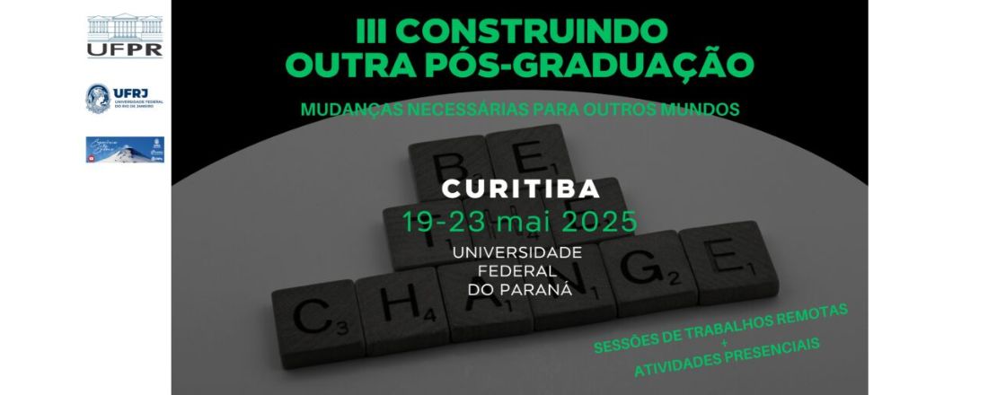 CONSTRUINDO OUTRA PÓS-GRADUAÇÃO 2025 - ANO 3