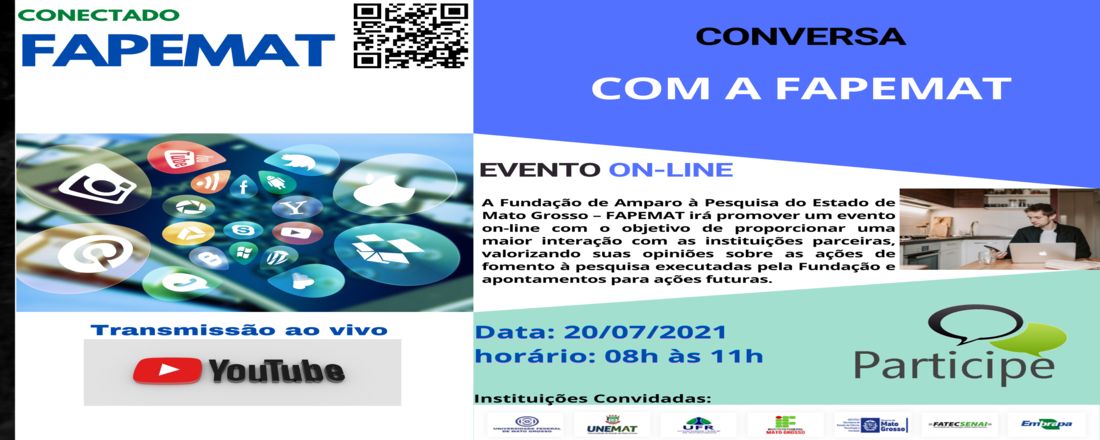 Conversa com a  FAPEMAT