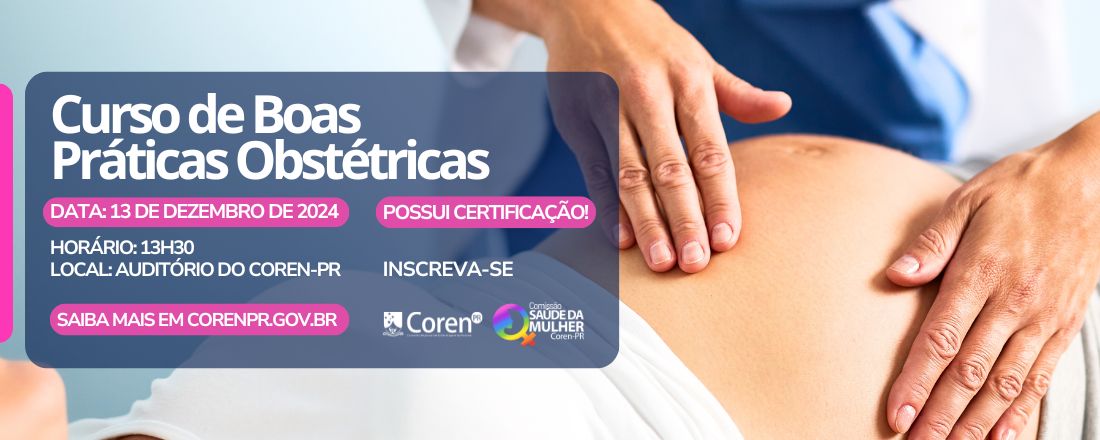 Curso de Boas Práticas Obstétricas