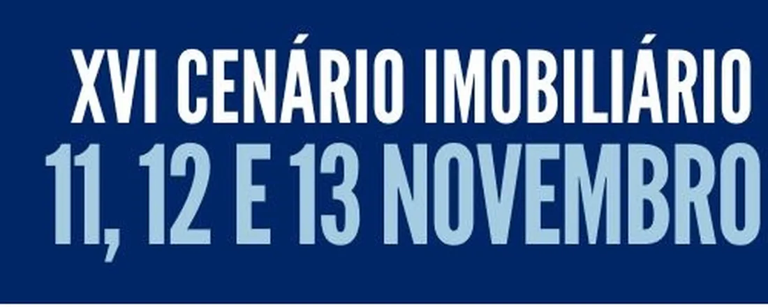 XVI Cenário Imobliliário