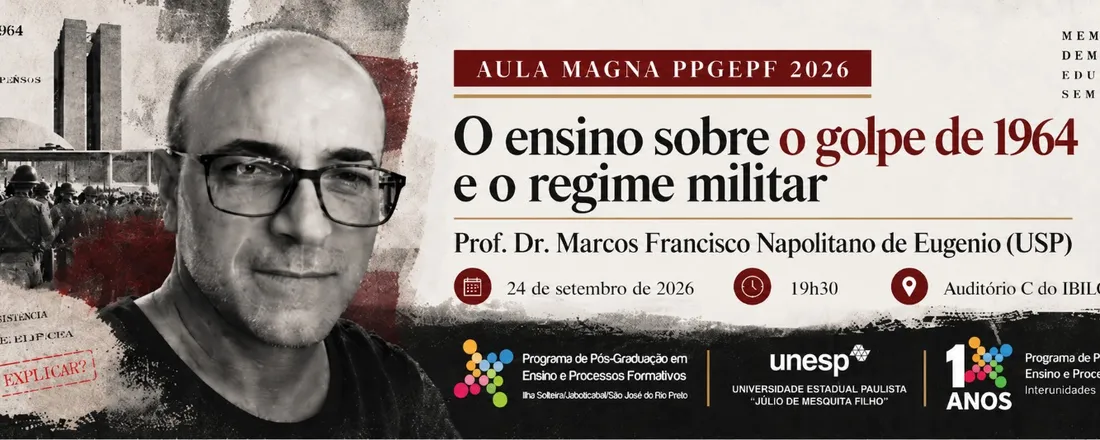 Aula Magna PPGEPF/UNESP 2026