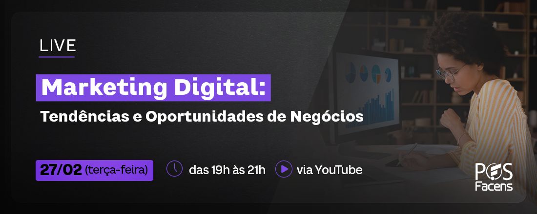 LIVE Gratuita | Marketing Digital: Tendências e Oportunidades de Negócios