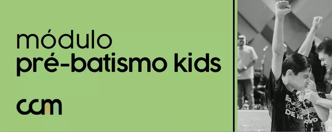 PRÉ BATISMO KIDS - NOVEMBRO 2023