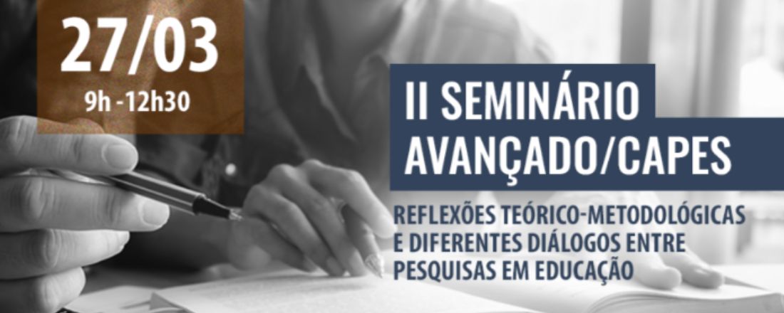 II SEMINÁRIO AVANÇADO CAPES