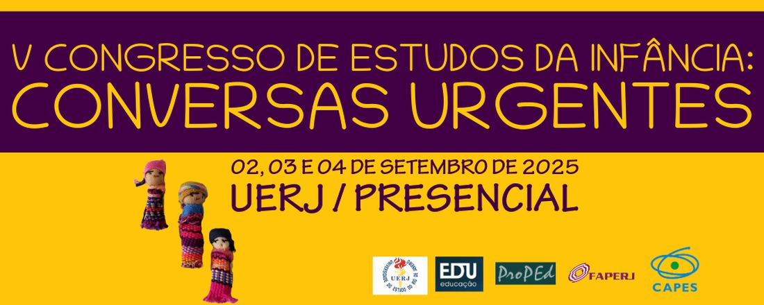 V Congresso de Estudos da Infância – Conversas Urgentes