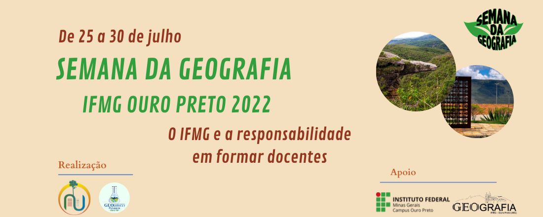 Semana da Geografia 2022