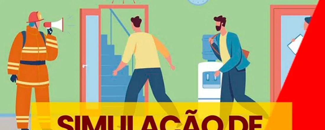 HECI - Simulação de Evacuação de Emergência em Caso de Incêndio (estrutura hospitalar)