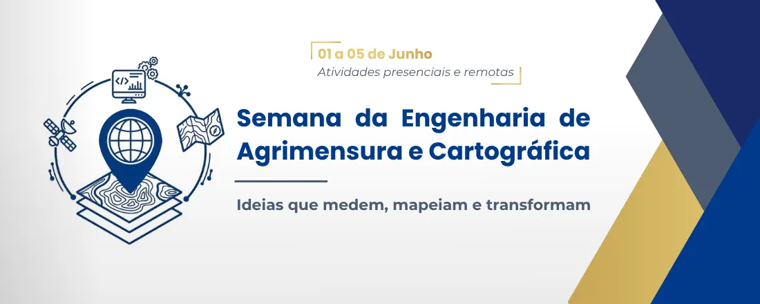 Semana da Engenharia Cartográfica e de Agrimensura do CECA/UFAL: Conectando Territórios, Tecnologias e Comunidades ao Desenvolvimento Sustentável.