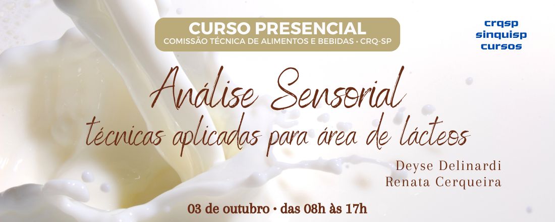 Análise Sensorial - Técnicas aplicadas para área de Lácteos