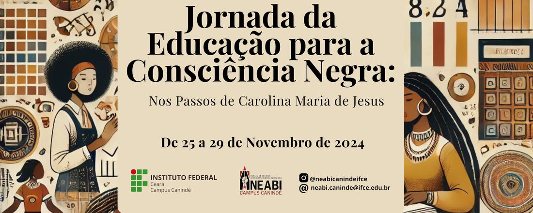 Jornada da Educação para a Consciência Negra: Nos Passos de Carolina Maria de Jesus