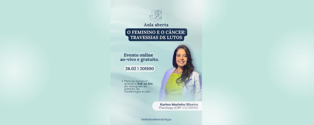 O feminino e o câncer: travessias de lutos