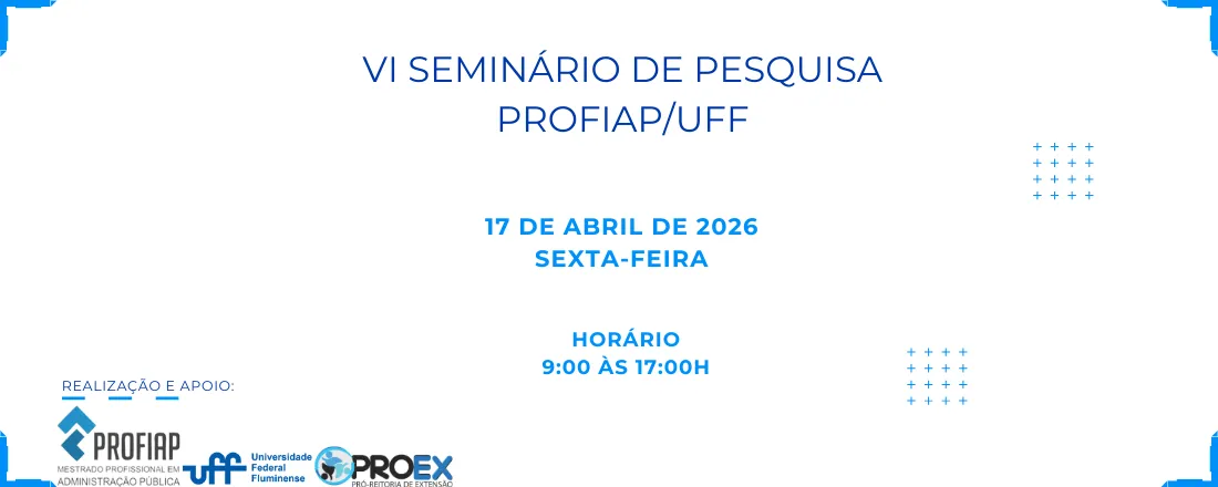 VI Seminário de Pesquisa PROFIAP/UFF