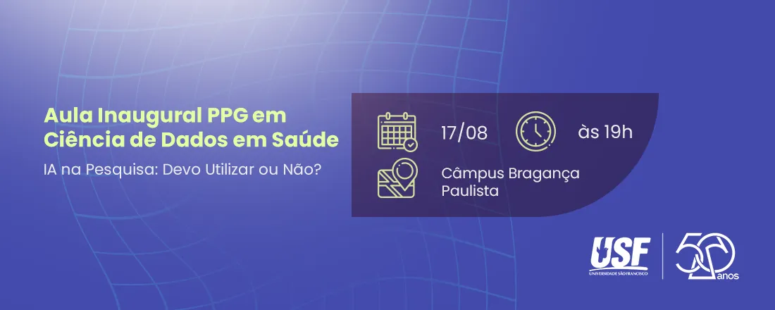 Aula Inaugural - PPG Ciência de Dados em Saúde