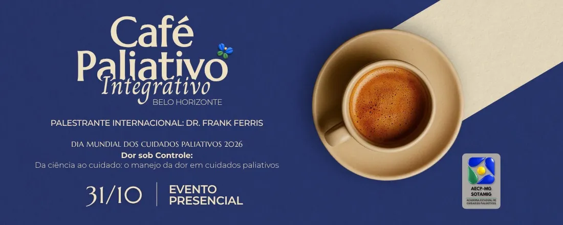 Café Paliativo Integrativo AECP-MG Sotamig - com Frank Ferris