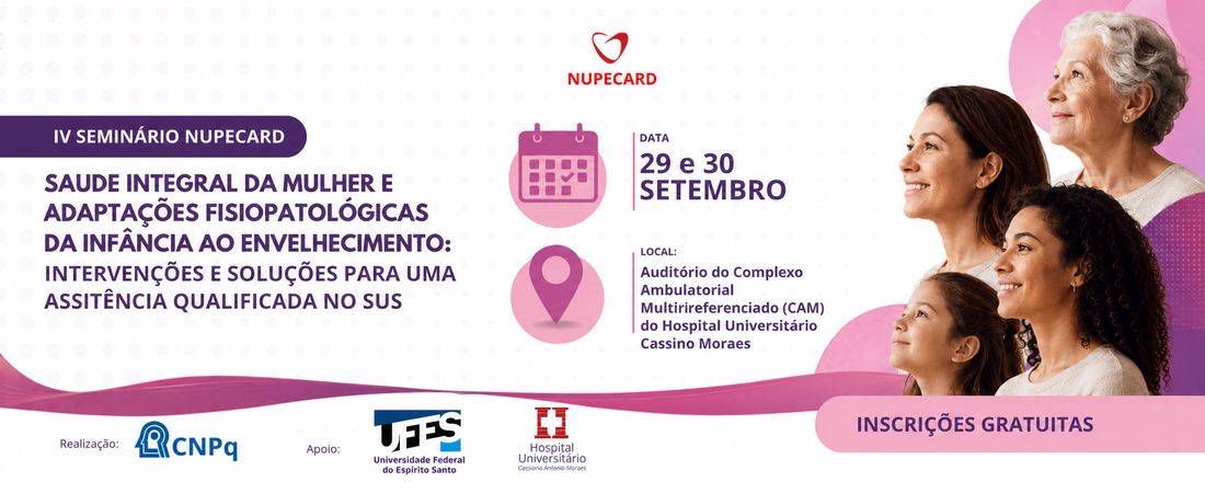 Saúde Integral da Mulher: Adaptações fisiopatológicas da infância ao envelhecimento intervenções e soluções para uma assistência qualificada no SUS