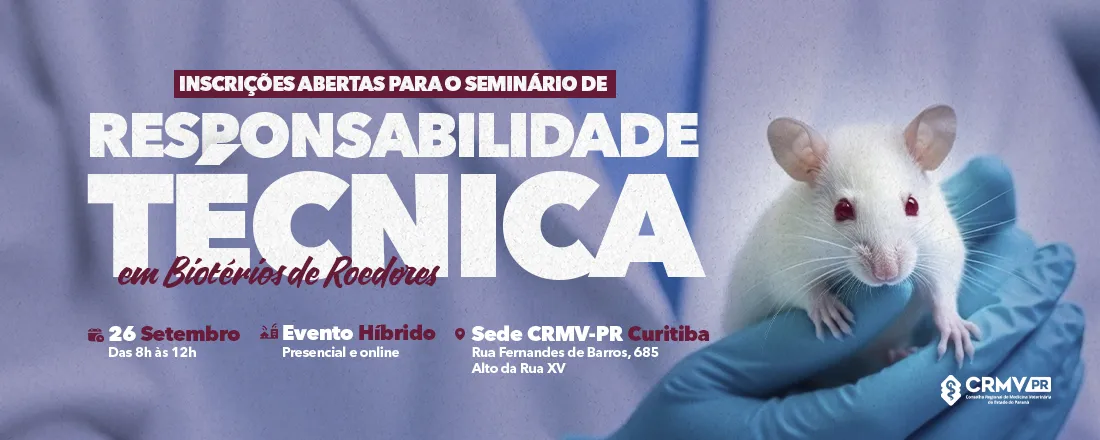 Seminário de Responsabilidade Técnica em Biotérios de Roedores