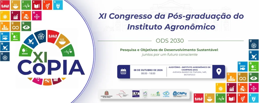 XI CoPIA - Congresso da Pós Graduação do Instituto Agronômico