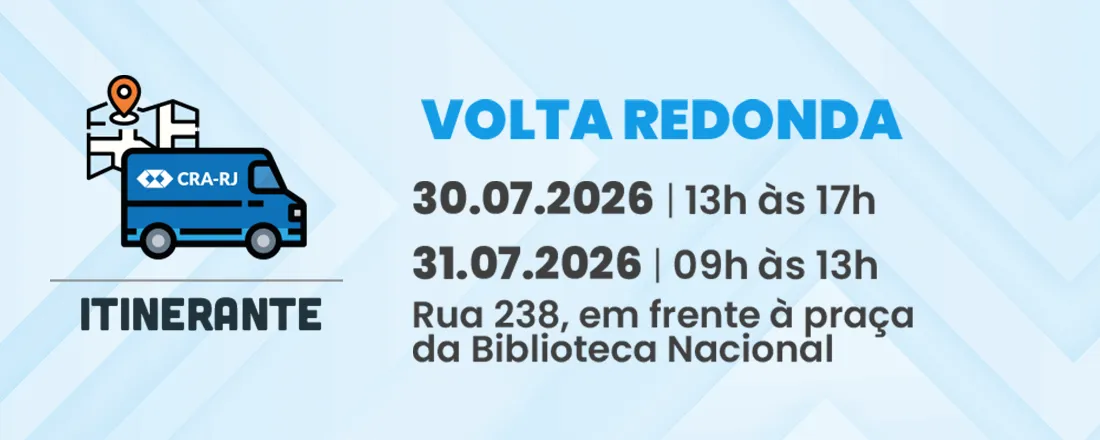 CRA-RJ Itinerante Volta Redonda