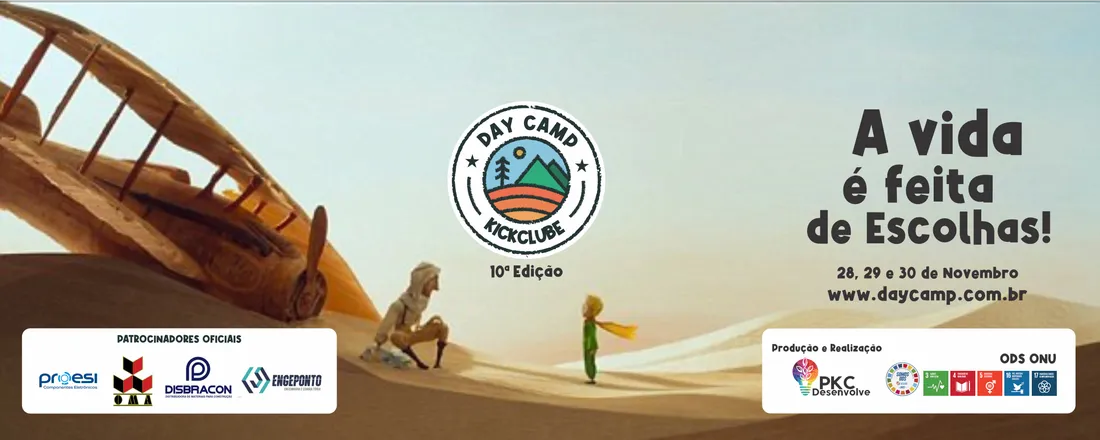 Day Camp Kickclube - O Pequeno Princípe