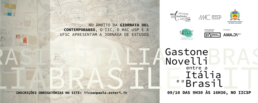 Gastone Novelli entre a Itália e o Brasil