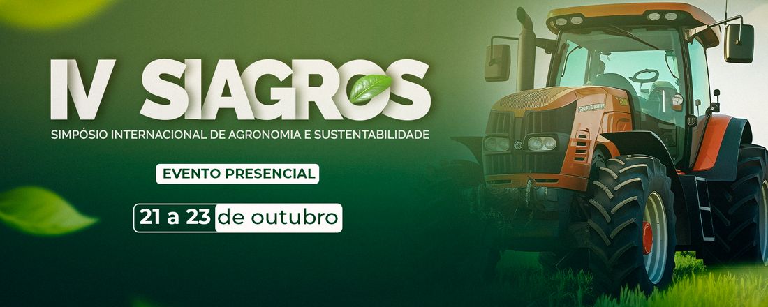 IV Simpósio Internacional de Agronomia e Sustentabilidade
