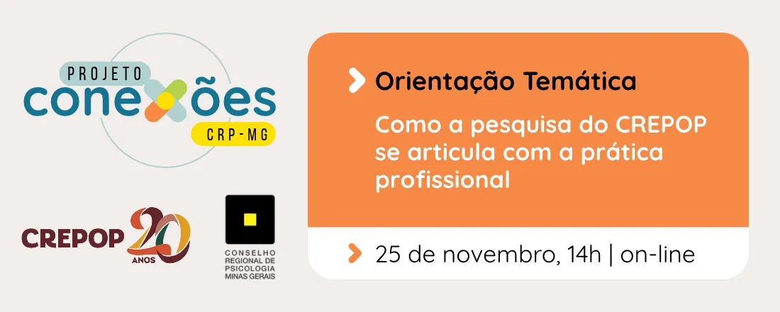 CONEXÕES|Orientação Temática | Como a pesquisa do CREPOP se articula com a prática profissional?