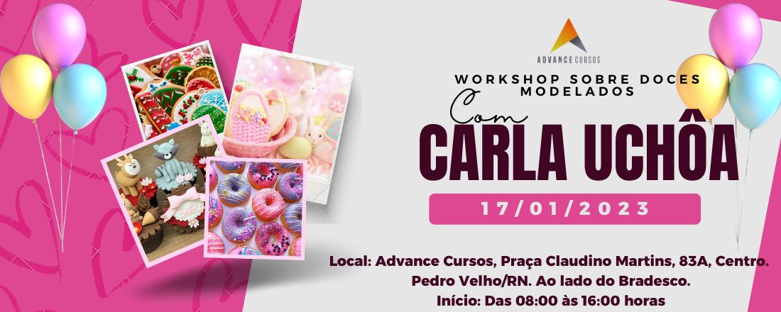 WORKSHOP SOBRE DOCES MODELADOS