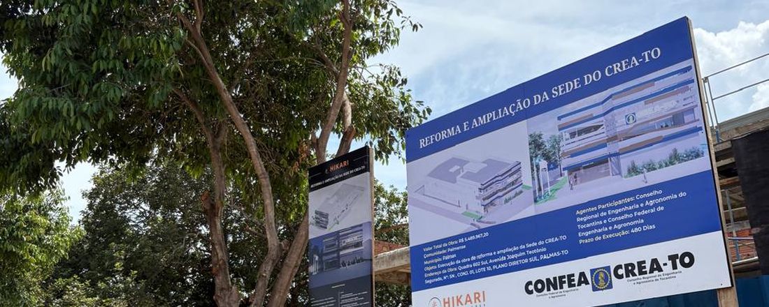 Reforma e Ampliação da  Sede do Crea-TO