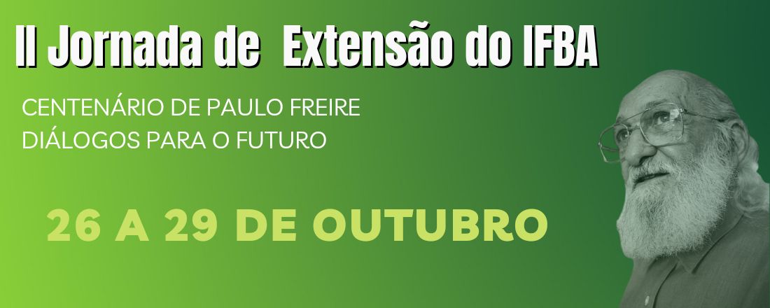 II Jornada de Extensão do IFBA