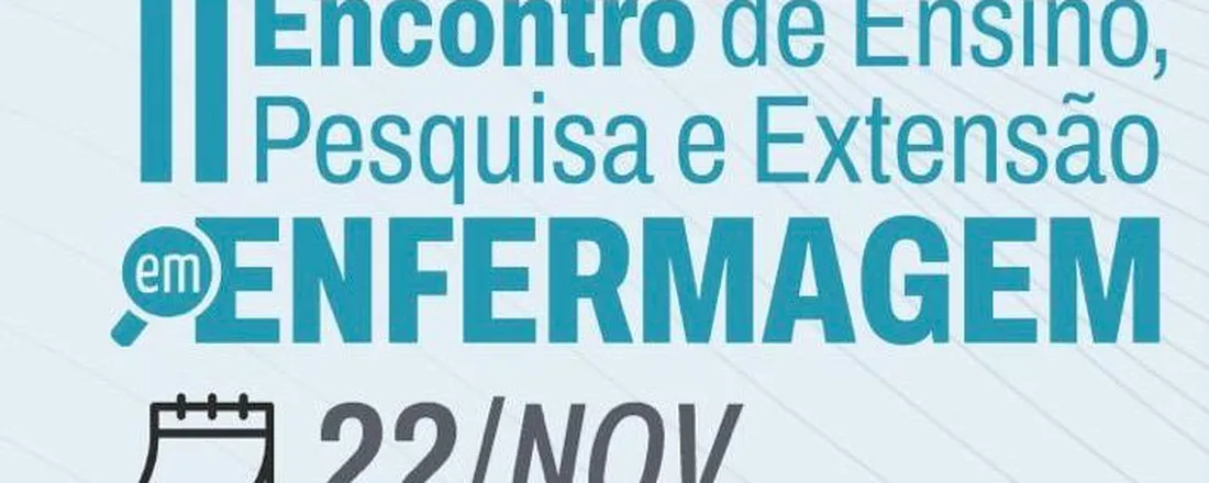 II Encontro Ensino Pesquisa Extensão em Enfermagem Unichristus