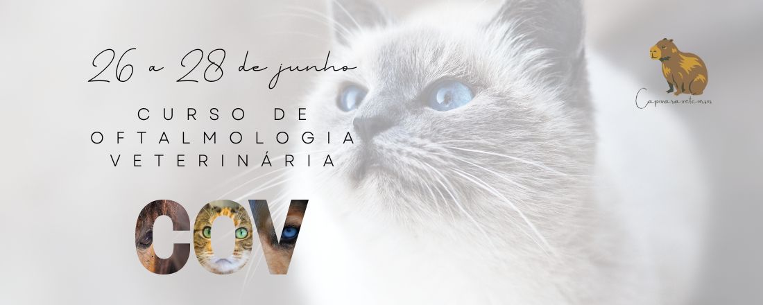 Curso de Oftalmologia Veterinária