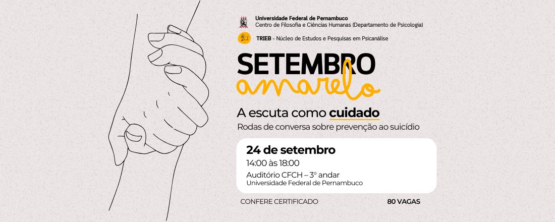 A escuta como cuidado: rodas de conversa sobre prevenção ao suicídio