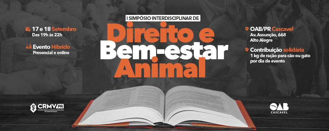 I Simpósio Interdisciplinar de Direito e Bem-estar Animal