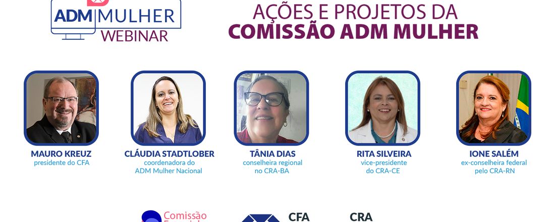 Ações e projetos da Comissão ADM Mulher 2022