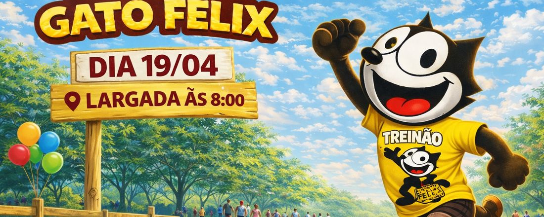 TREINÃO TEMÁTICO GATO FELIX