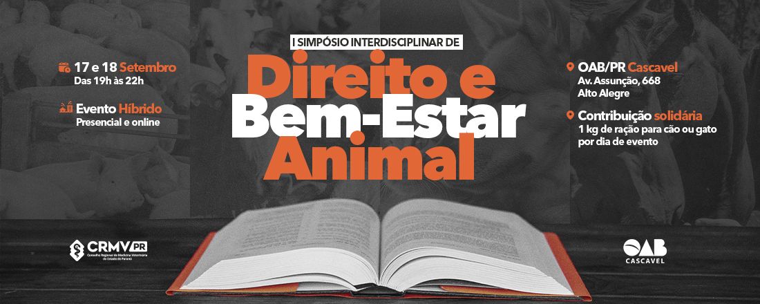 I Simpósio Interdisciplinar de Direito e Bem-Estar Animal