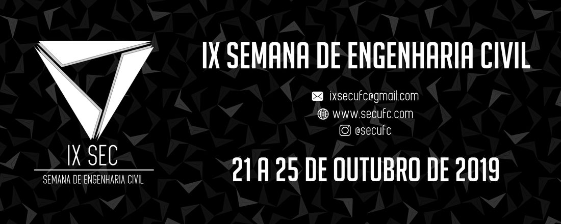 IX Semana de Engenharia Civil - UFC