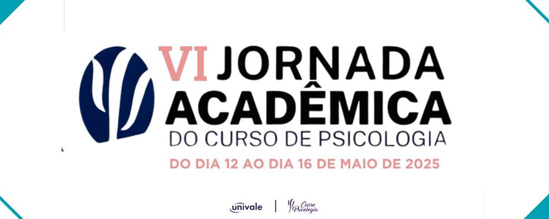 VI Jornada Acadêmica do Curso de Psicologia