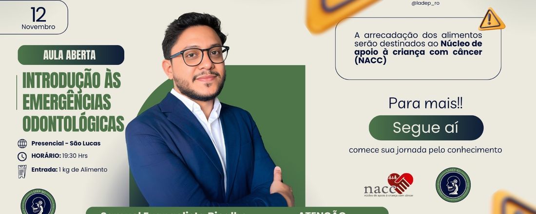 Introdução As Emergências Odontológicas - Aula Aberta LADEP