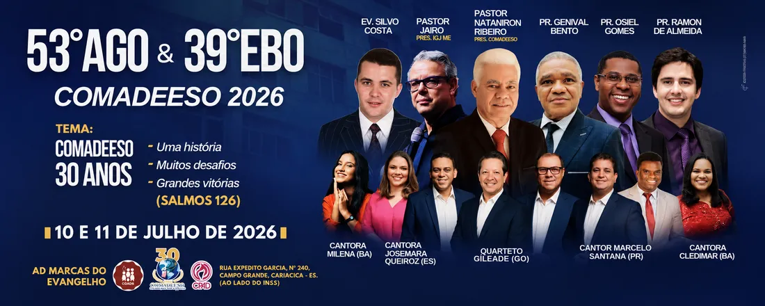 53º AGO & 39º EBO - COMADEESO 2026