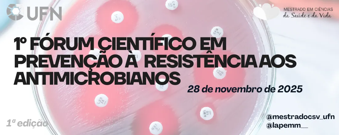 1º Fórum Científico em Prevenção à Resistência aos Antimicrobianos