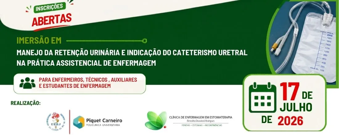 Imersão em Manejo da Retenção Urinária e Indicação do Cateterismo Vesical na Prática Assistencial de Enfermagem